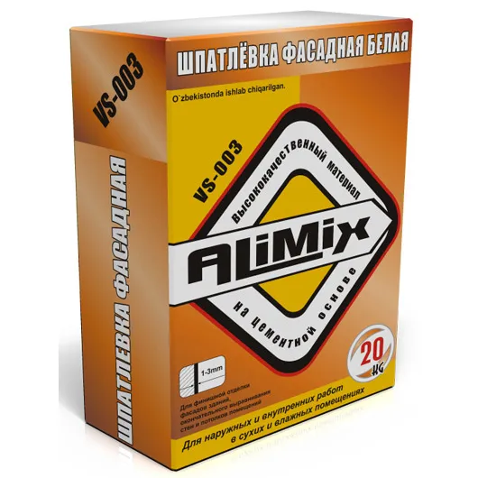 Fasad qoplamasi (oq) "AliMix" VS-003