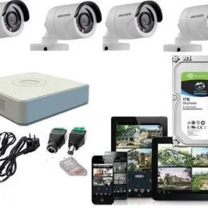 CCTV kameralar 4 kameralar DVR
