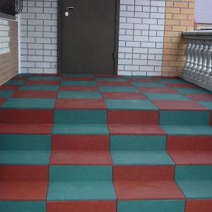 Hovlilarni, yo'laklarni obodonlashtirish uchun kauchuk plitkalar