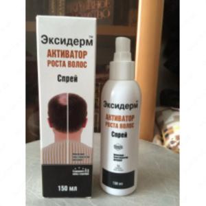 Sochni tiklash va o'sishni faollashtiruvchi sprey - Exiderm