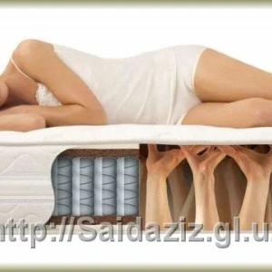 Анатомические матрасы латексные