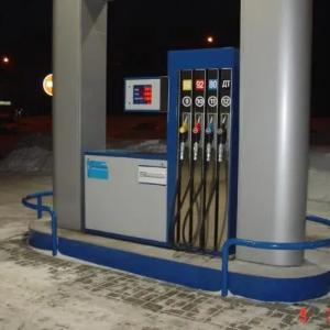 Колонки топливозаправочные ТРК ТРК Шельф 100-1 с ПУ  ( аналог Нара 28/16)