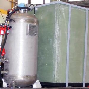 Suv ko'pikli avtomatik yong'in o'chirish tizimi