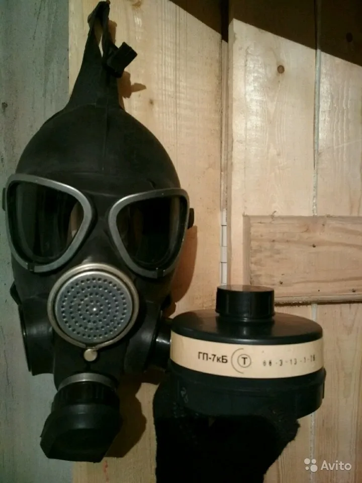 Kimyoviy himoya filtrli respirator