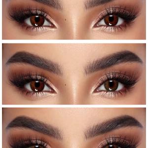 S3-346 HONEY  0.00 2PS с Раствором Цветные ЖЁЛТЫЕ линзы, 2 Линзы+Раствор в Подарок