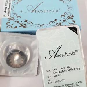 Контактные линзы "Anesthesia Snowwhite Satin Gray"