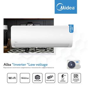 Кондиционер 9 000 BTU модель Alba Inventor. Завод Midea