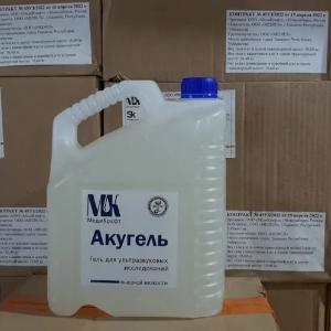 Гель для ультразвуковых исследований «Акугель» высокой вязкости, 5кг канистра
