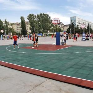 Basketbol va voleybol maydonlari uchun rezina plitkalar (RP)