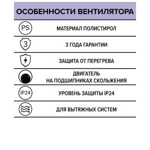 Вентилятор накладной RF D100 Auramax
