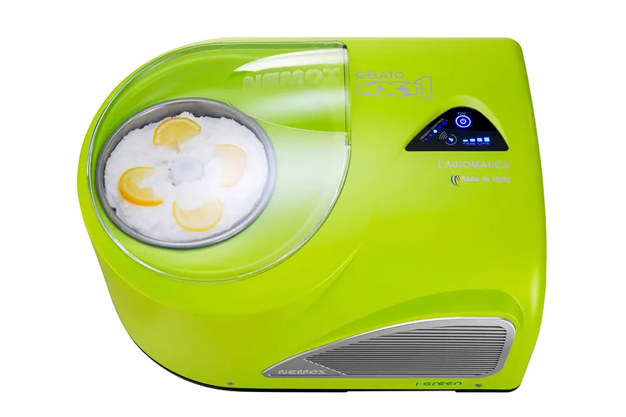 i-Green серияли Nemox Gelato NXT1 L'Automatica Green компрессорли музқаймоқ ишлаб чиқаргич
