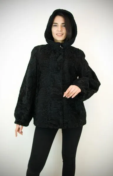 Шуба из каракуля "МИЛЕДИ"