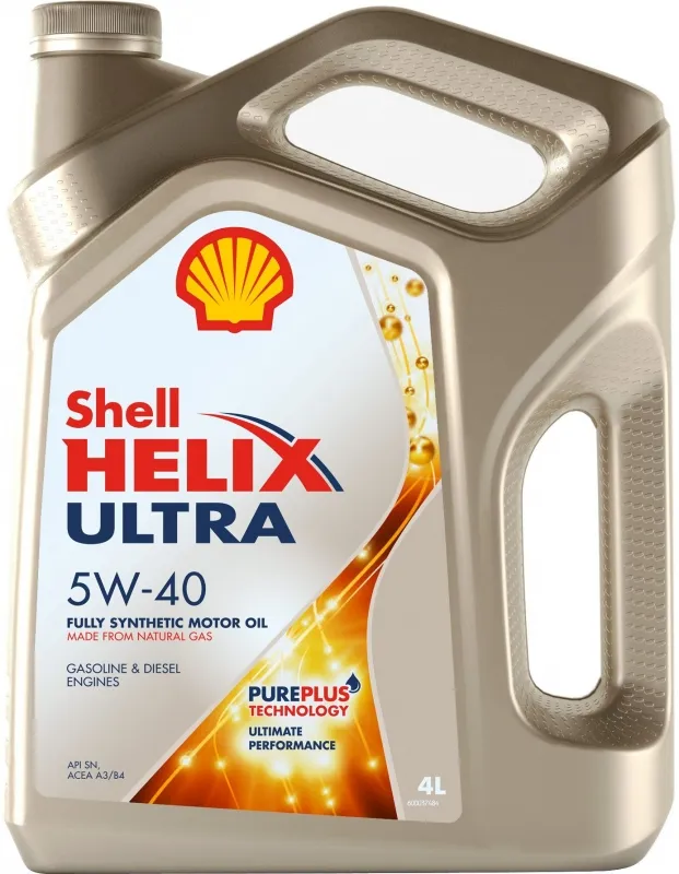 Yog'lar SHELL HELIX HX8 5W40 To'liq sintetik 100% 4L