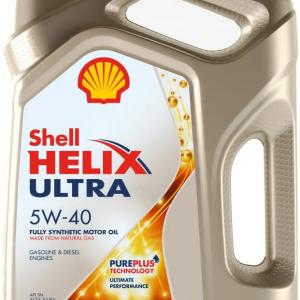 Масла  SHELL HELIX HX8  5W40  Fully Syntetic 100% 4L