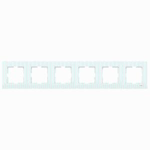 Рамки на розетки 6 постов Viko Karre