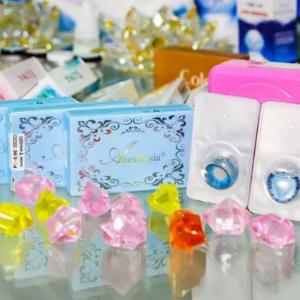 Контактные линзы "Anesthesia Blue Snowwhite"
