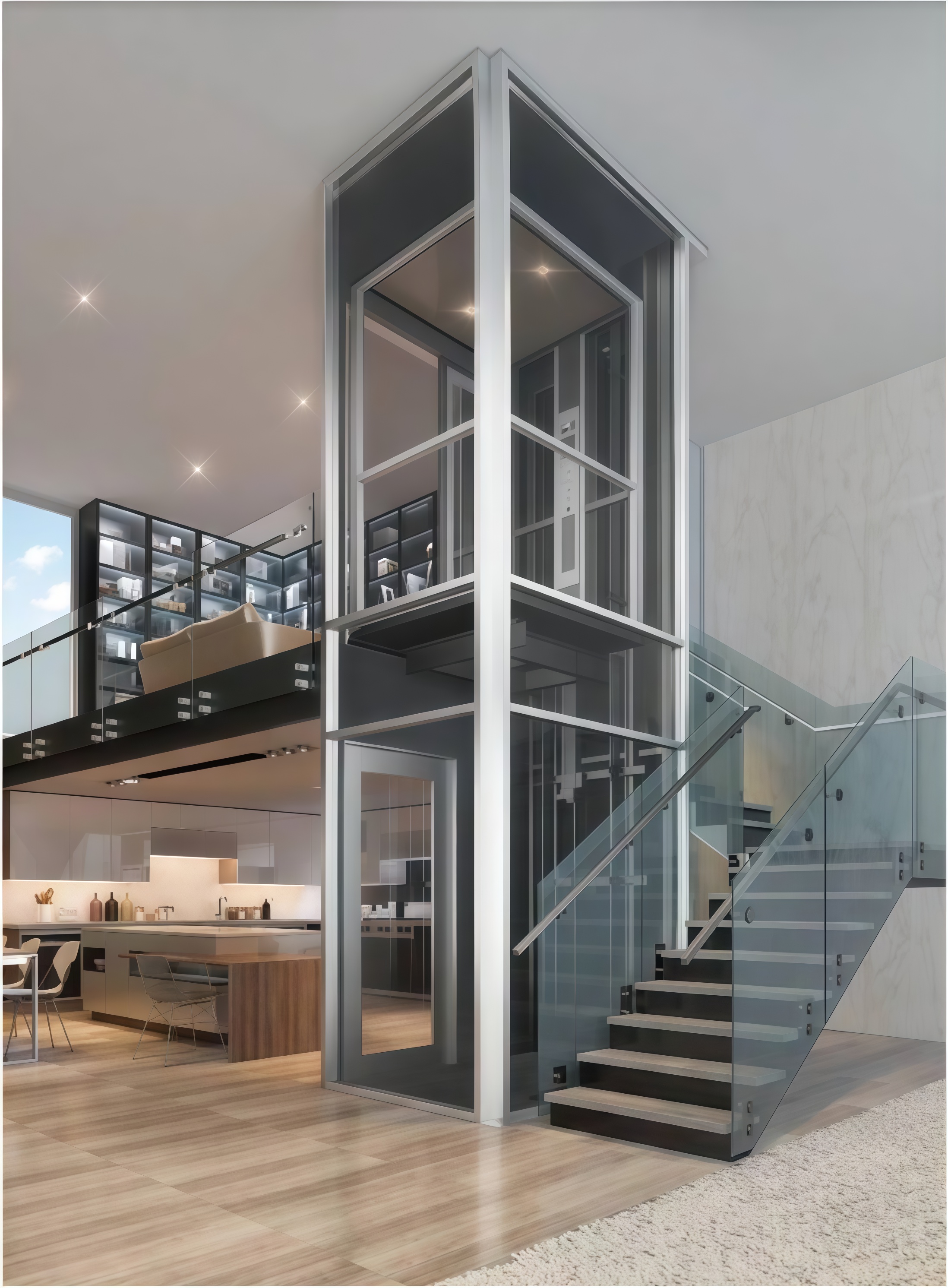 Uy uchun lift HISA HOME LIFT 250 kg