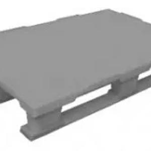 Паллеты поддоны полимерные  сплошные 1200 Х 1000 Х 160  мм. с  полозьями