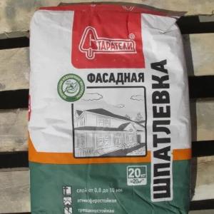 Фасадная шпатлевка 20кг