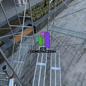 Fasad ishlari uchun iskala, Xitoy