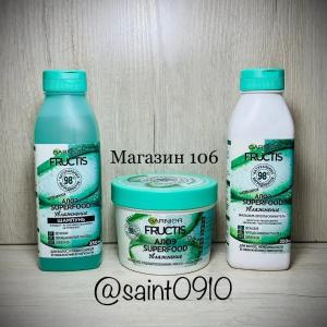Уход за волосами 'Алоэ' - GARNIER FRUCTIS SUPERFOOD