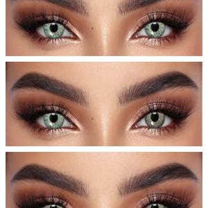 S3-401 GRAY  0.00 2PS Цветные СЕРЫЕ контактные линзы, для красоты. 2 Линзы.