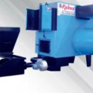 Горячий воздушный котел с твердым топливом