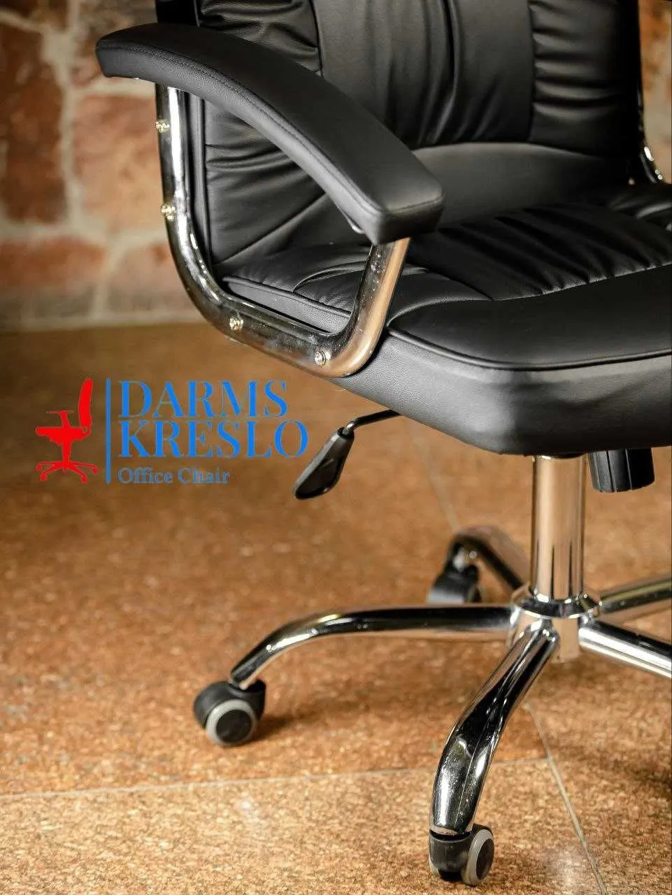 Rolikli va roliksiz ofis kreslosi Leo