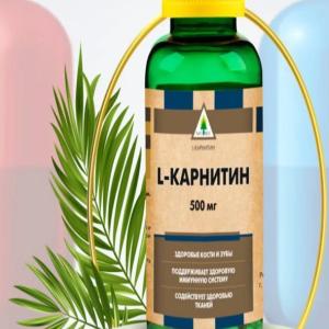 L-karnitin Naturex, 500 mg, 60 kapsula