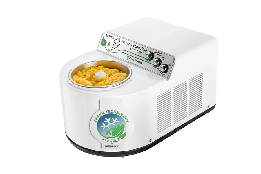 Компрессорная мороженица Gelatissimo Exclusive White серии i-Green