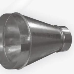 Переход для воздуховодов круглого сечения