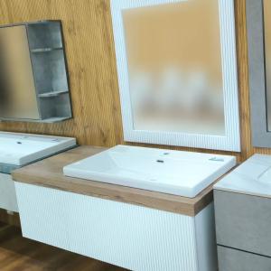 Раковина с тумбой R78857-80M с зеркалом