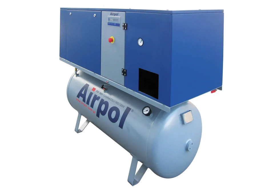 Маслянные и безмаслянные  винтовые компрессоры  AIRPOL