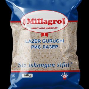 Рис Лазер Millagro - высший сорт - 900 г
