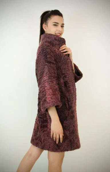 Шуба из каракуля "ПЕТРА"