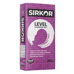 SIRKOR наливной пол "LEVEL" 25 кг