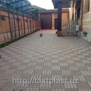 Брусчатки из ДПК