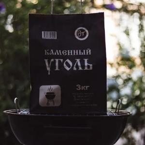 BLACK TREASURE каменный уголь 3 кг
