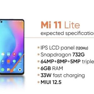Смартфон Xiaomi Mi 11 Lite 8/128GB