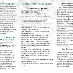 Лизинг, аренда с выкупом