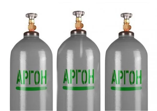Аргон газообразный в баллонах 40л. Также есть Кислород,Азот,Углекислый газ,Гелий, Ацетилен в баллонах.