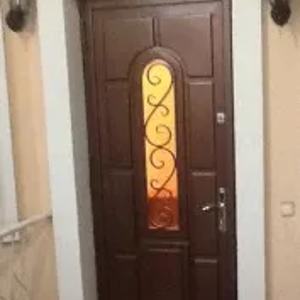 Дверь одностворчатая со стеклянными вставками Арт. 026