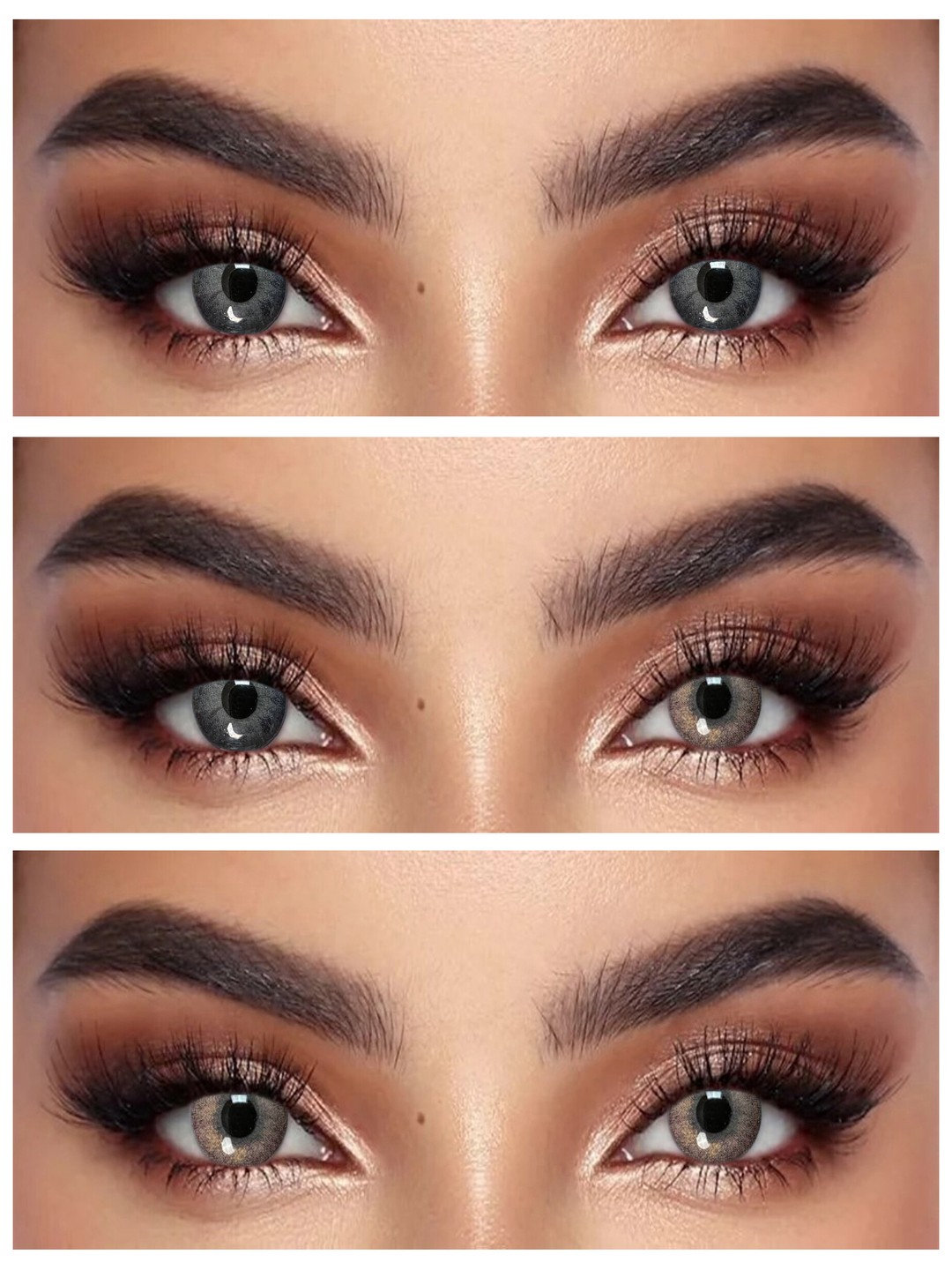 MIRAGE 0.00  Цветные КАРИЕ контактные линзы, для красоты. 1 Линза