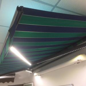 Маркизы с LED подсветкой - навесы со светом
