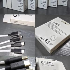 Зарядный шнур TYPE-C - TYPE-C / 120Вт