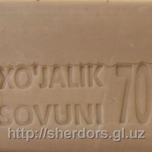 Мыло хозяйственное 70 % 200 - 250 гр