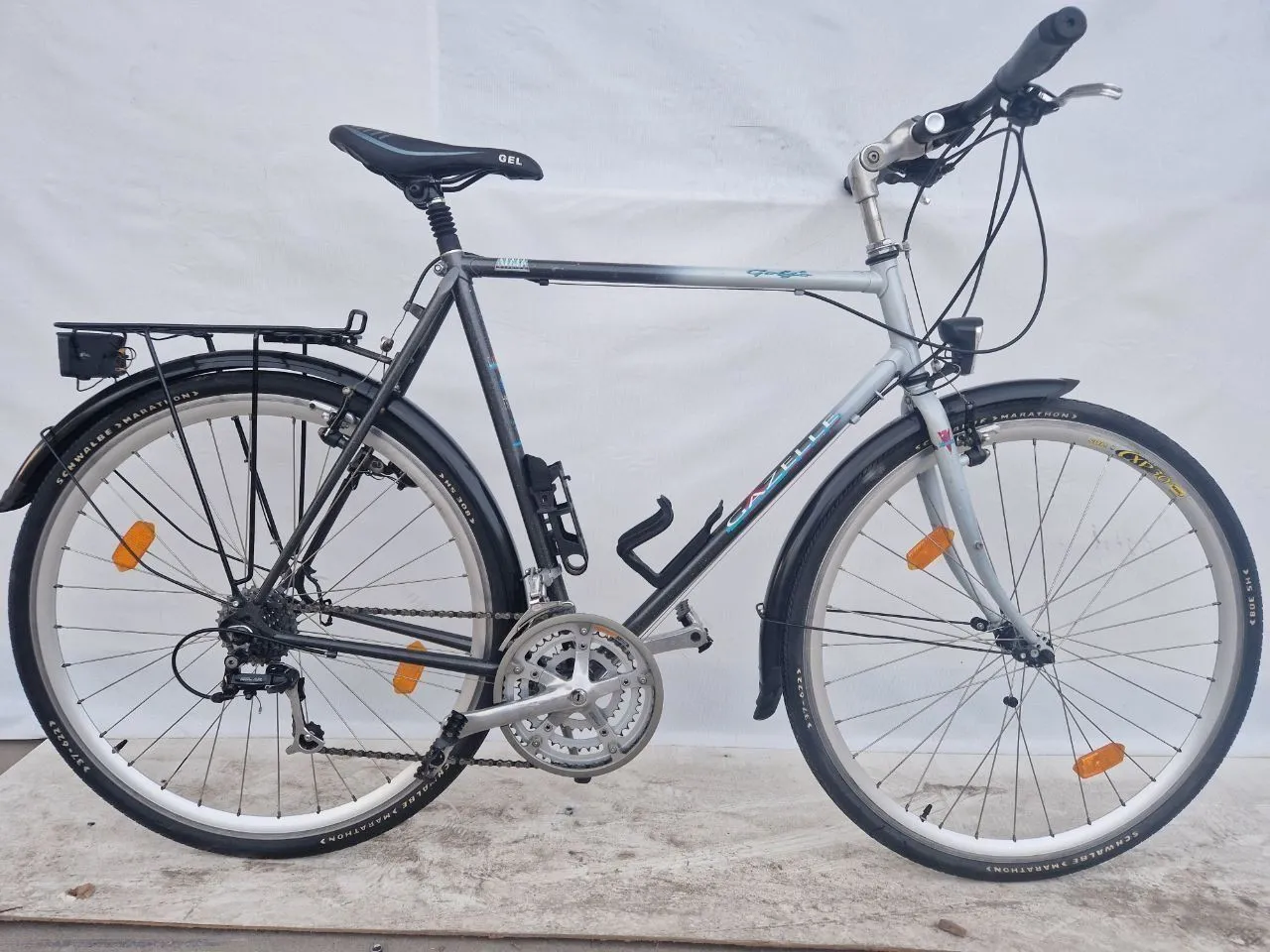 Velosipedlar German Gazelle Exclusive stiyl Hybrid