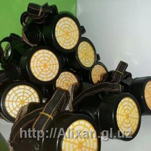 Kimyoviy himoya filtrli respirator