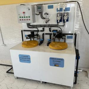 Станция дозирования хлора гипохлорита натрия DTS-EKO-300