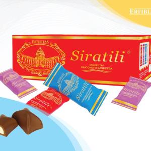 "Siratili" to'ldirilgan sirlangan shirinliklar